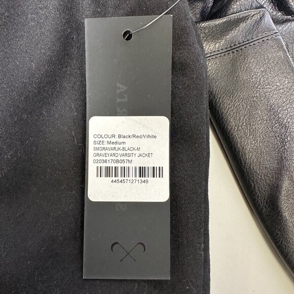 Men's Saint Morta Graveyard Varsity Jacket M - Picture 4 of 5